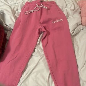 RARE PACSUN PLAYBOY SWEATPANTS LIGHTLY WORN EXTRA SMALL